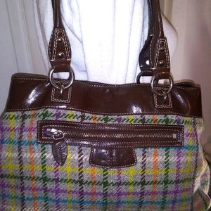 Coach Penelope tweed Hobo bag